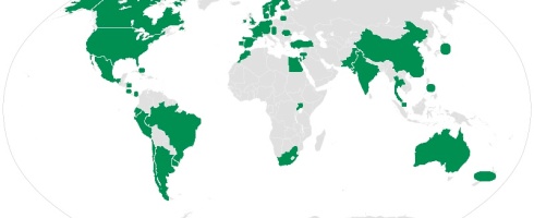Map of Countries This Blog Has Been To